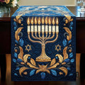 Gequilt Tafelloper - Verlichte Menorah