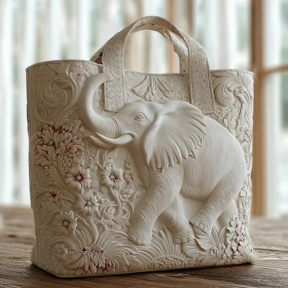 Handgemaakte Tas - Olifant