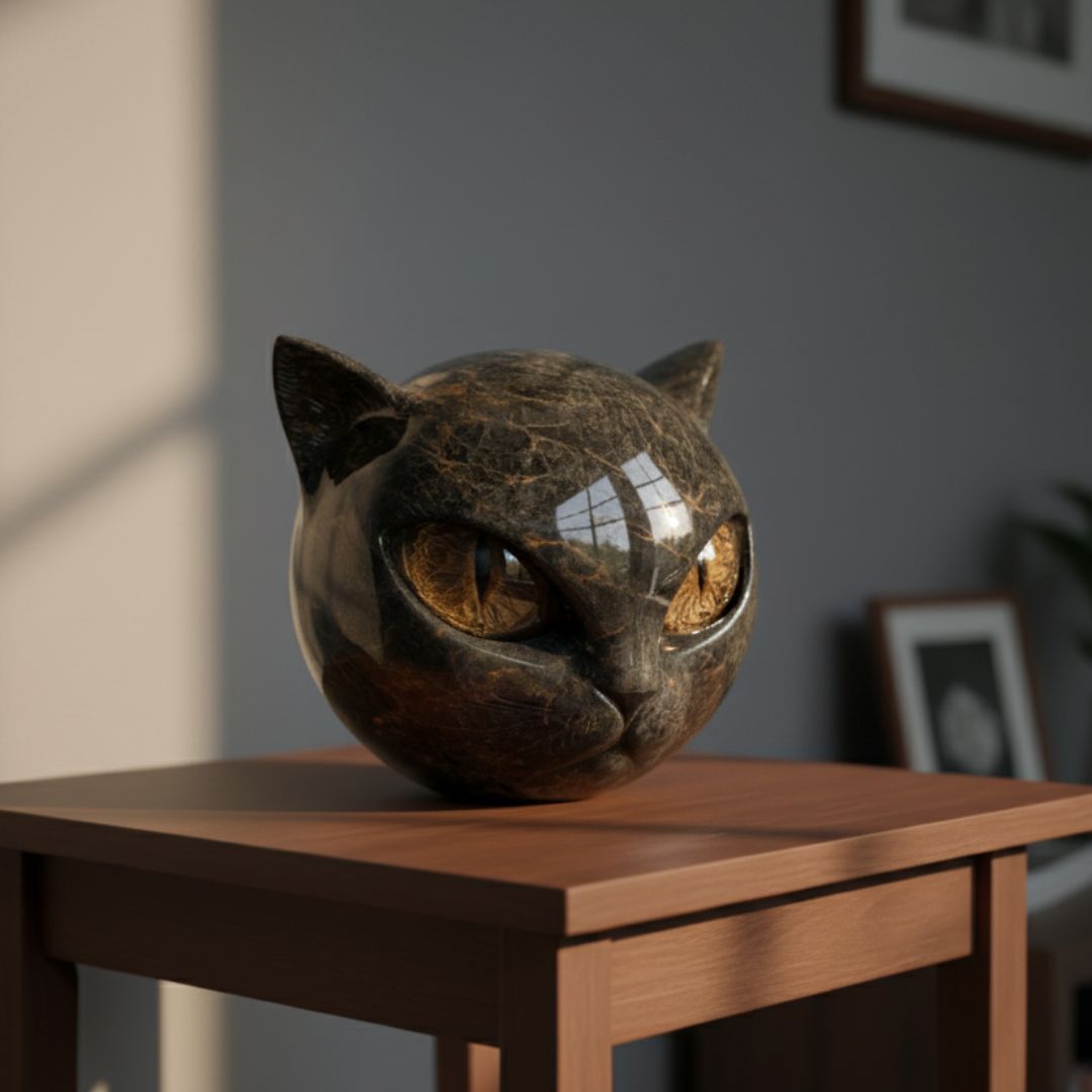 Chat Gardien in Zwarte Steen
