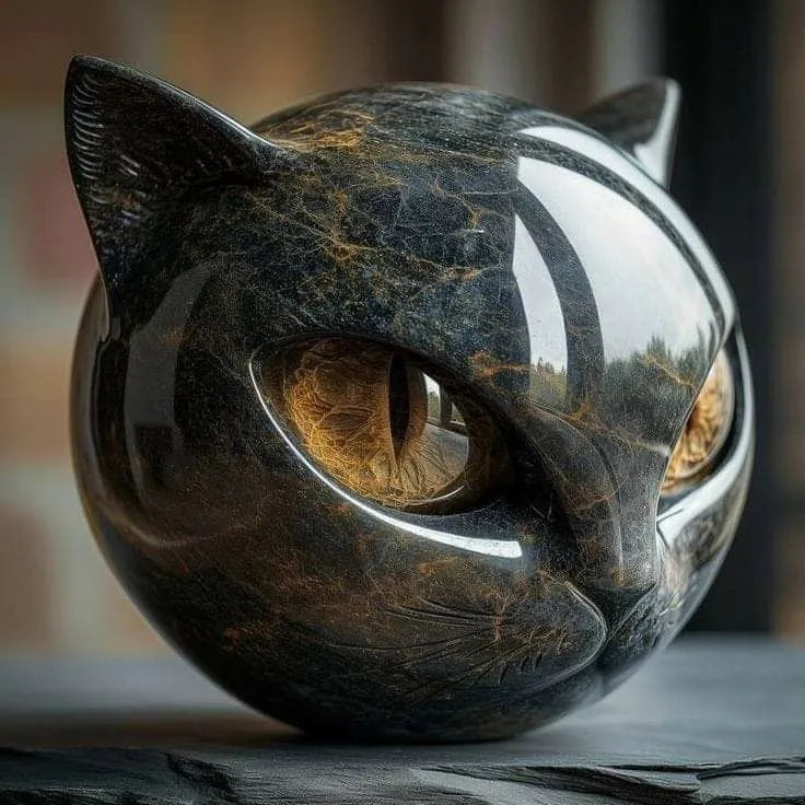 Chat Gardien in Zwarte Steen