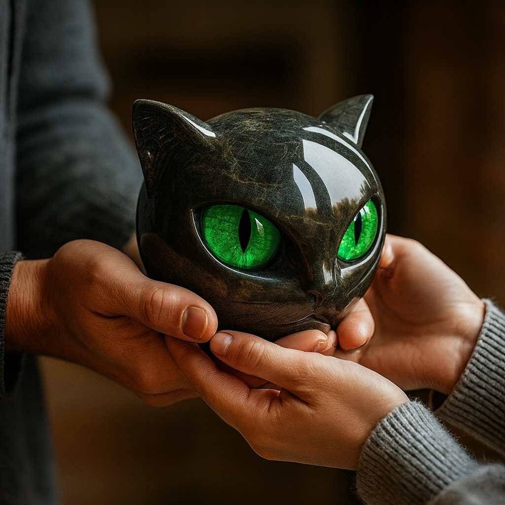 Chat Gardien in Zwarte Steen