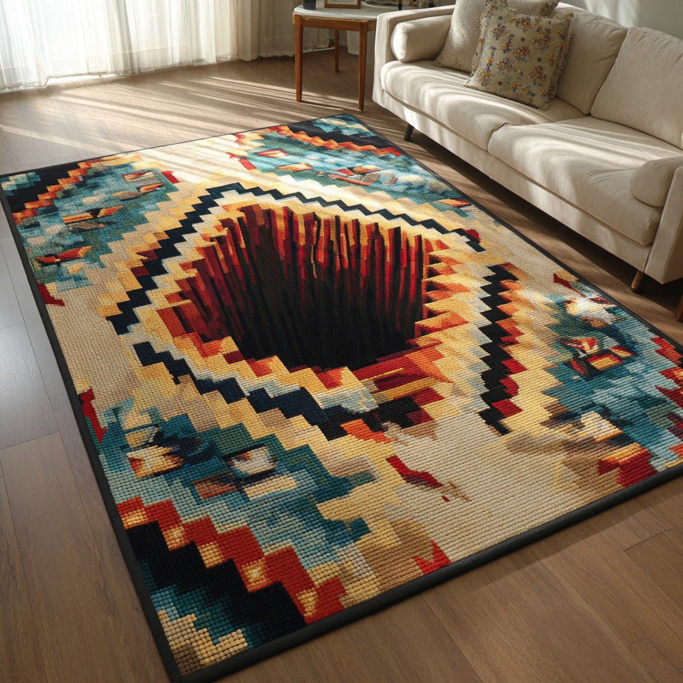 Eva - Decoratief vloerkleed Zon Amber