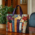 Gev quilted tas - Boekenliefhebber