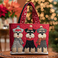 Handgemaakte Tas - Trio van Schnauzers