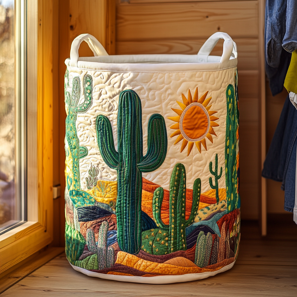 Luxe Wasmand - Cactus Horizon