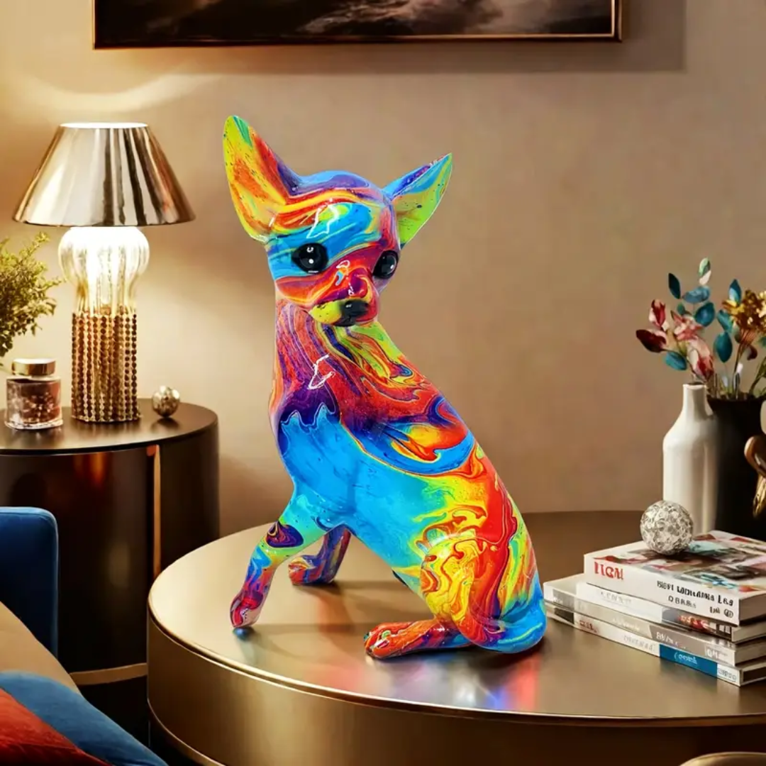 Verlicht Tafel Lamp van Hars Chihuahua