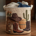 Gequiltte Wasmand - Cowboy Zonsondergang