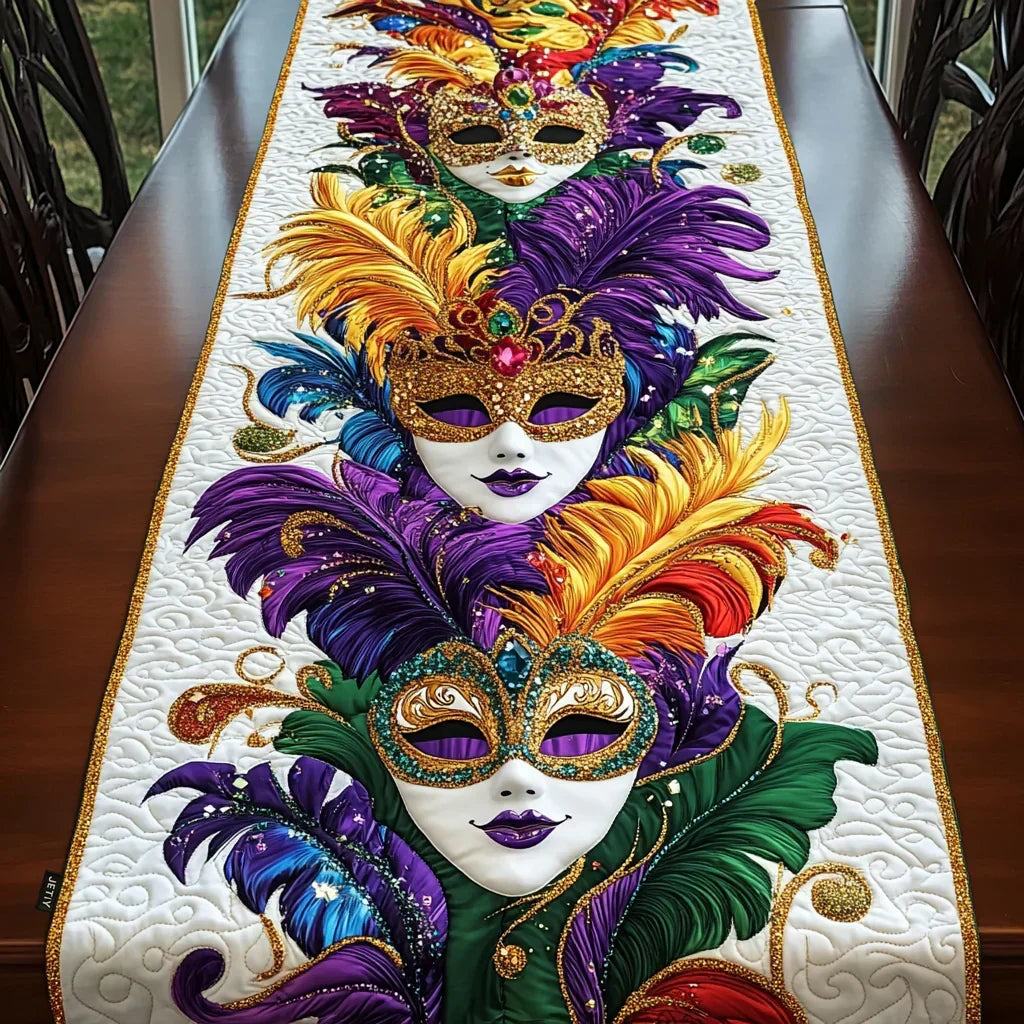 Gekleed Tafelloper - Carnaval Maskers