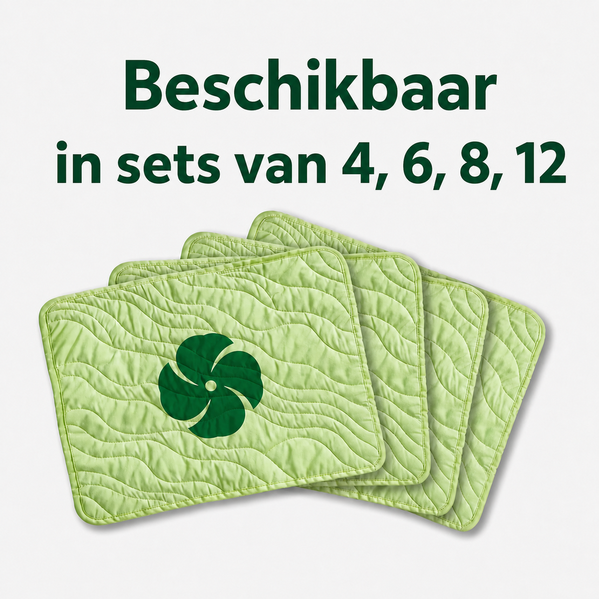 Julia - Gewatteerde placemat Gezang van Vogels Vrolijke