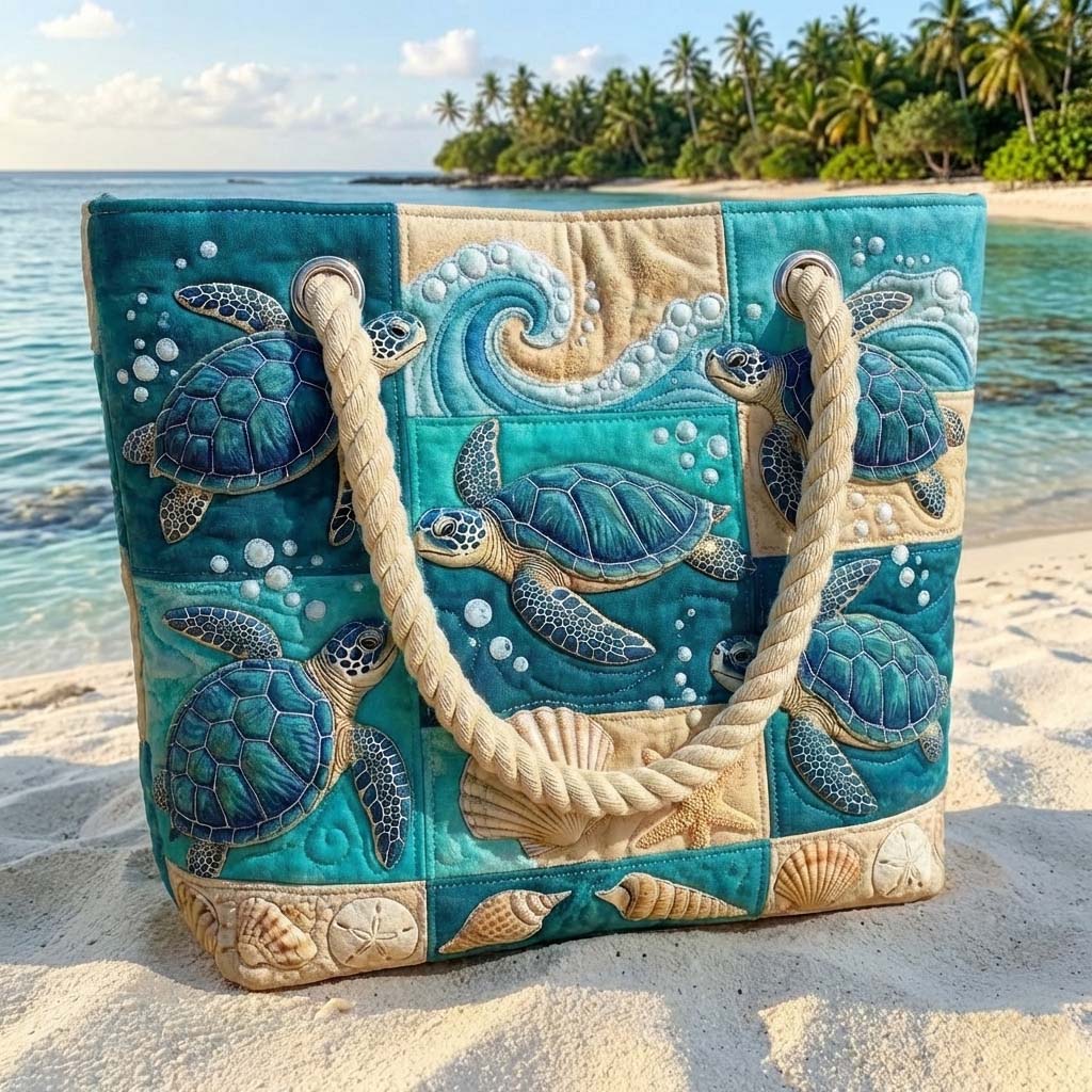 Saskia | Handgemaakte strandtas