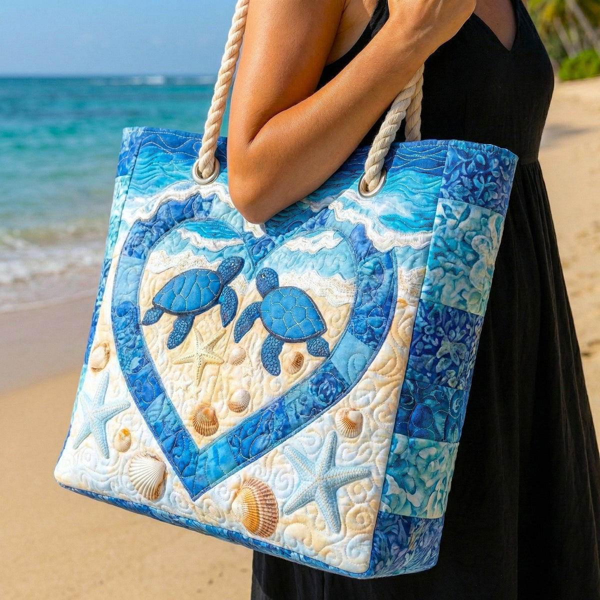 Sanne | Handgemaakte strandtas