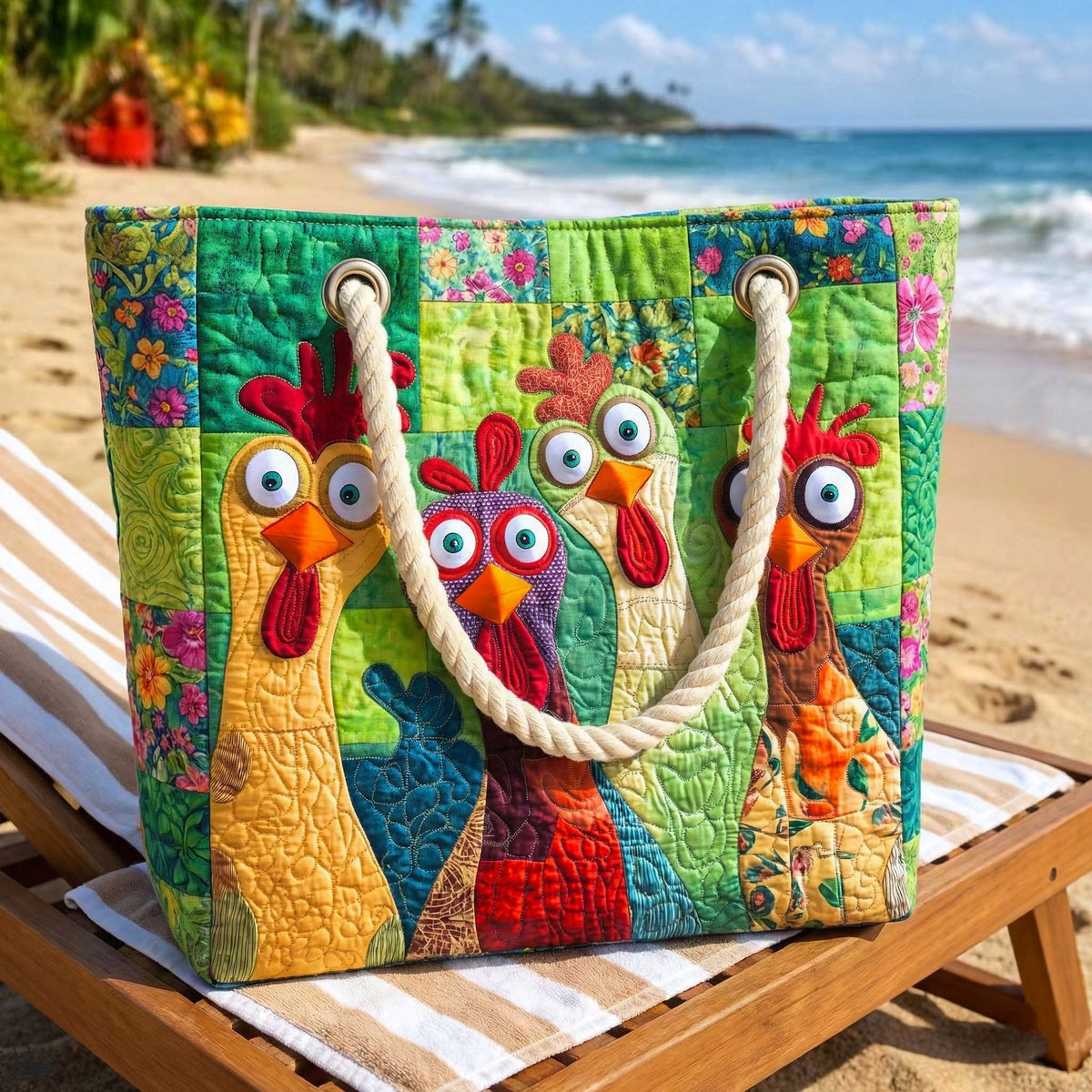Marieke | Handgemaakte strandtas