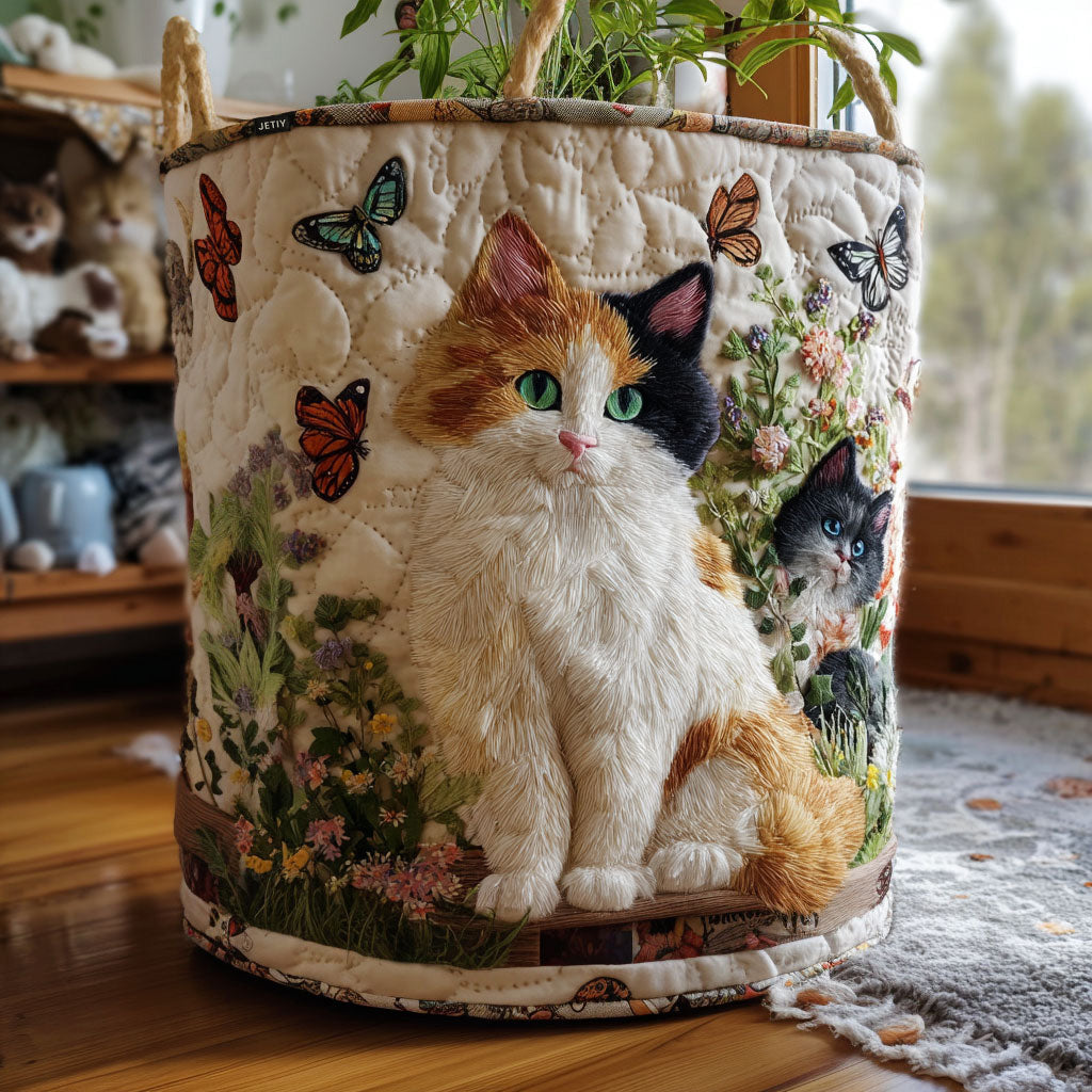 Gestoffeerde Wasmand - Muse du Jardin
