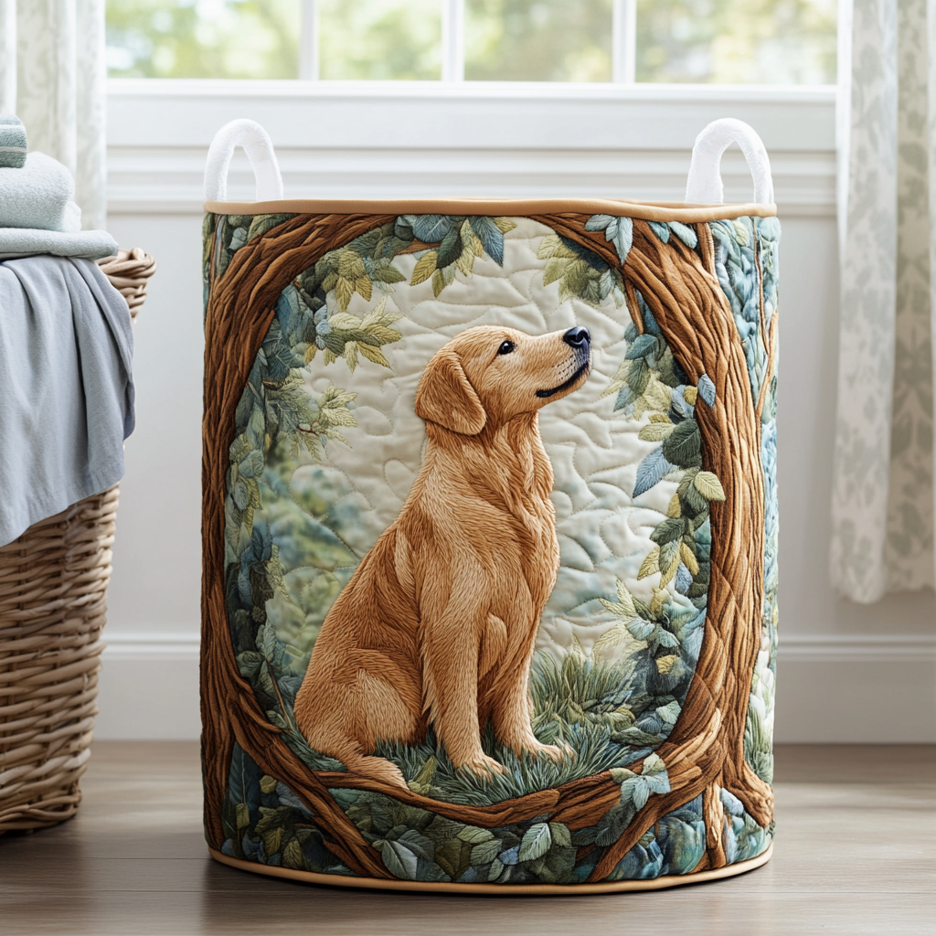 Gestofferd Wasmand - Golden Retriever Veld