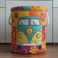 Gevoerde Wasmand - Hippie Stijl