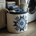 Gequilt Wasmand - Sneeuwvlok
