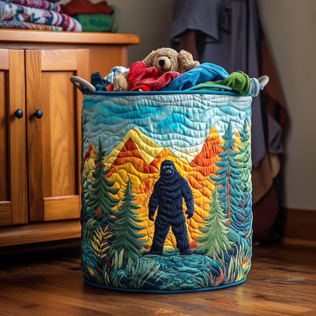 Gestoffeerde Wasmand - Sasquatch van de Bergen