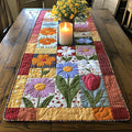 Gequilt Tafelkleed - Bloemenpad