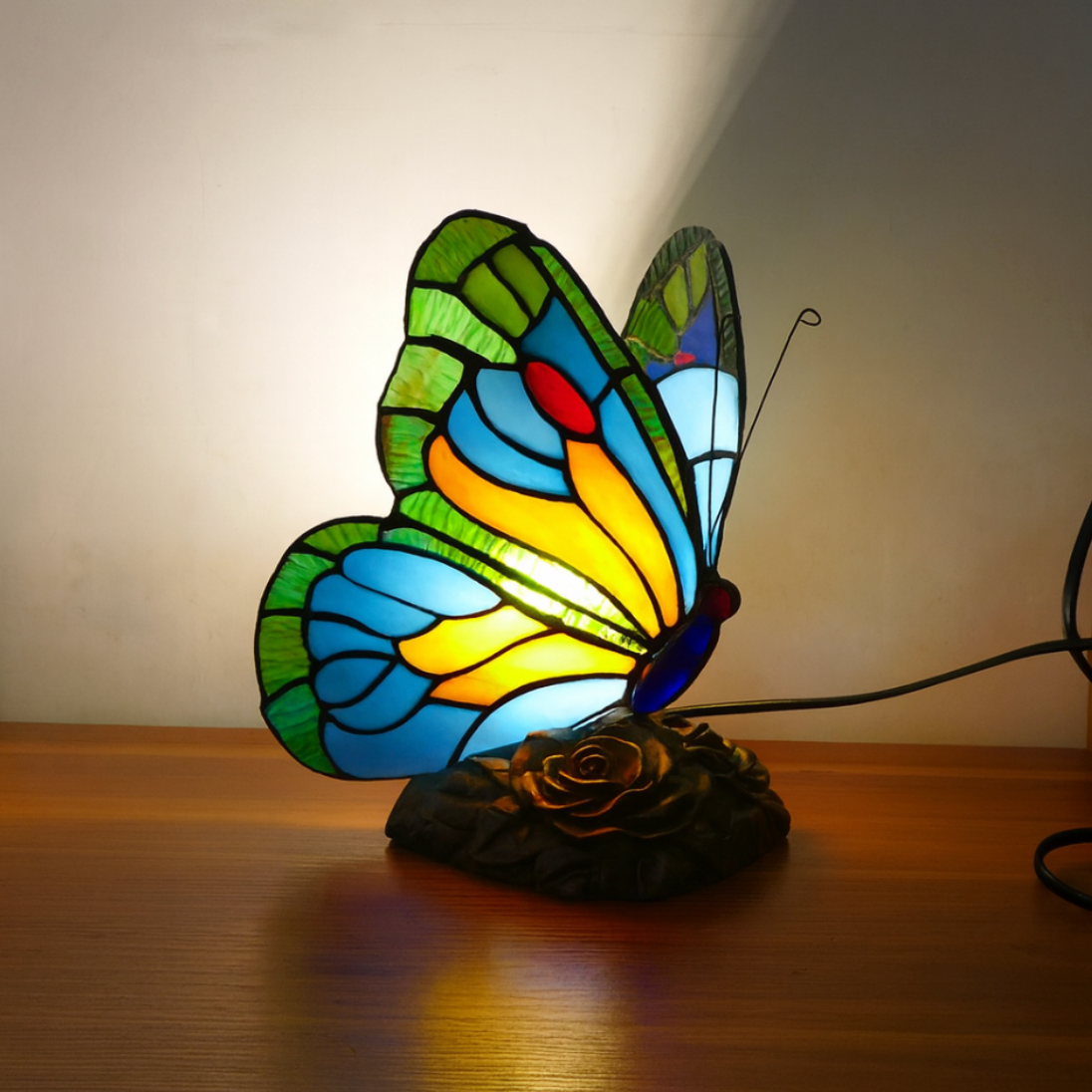 Blauwe Vlinder Lamp