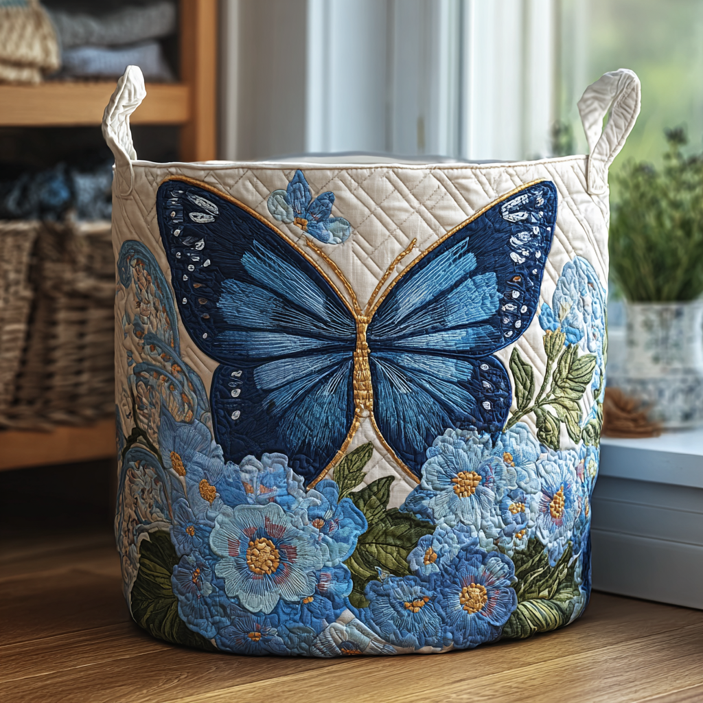 Gestoffe Wasmand - Serene Klop