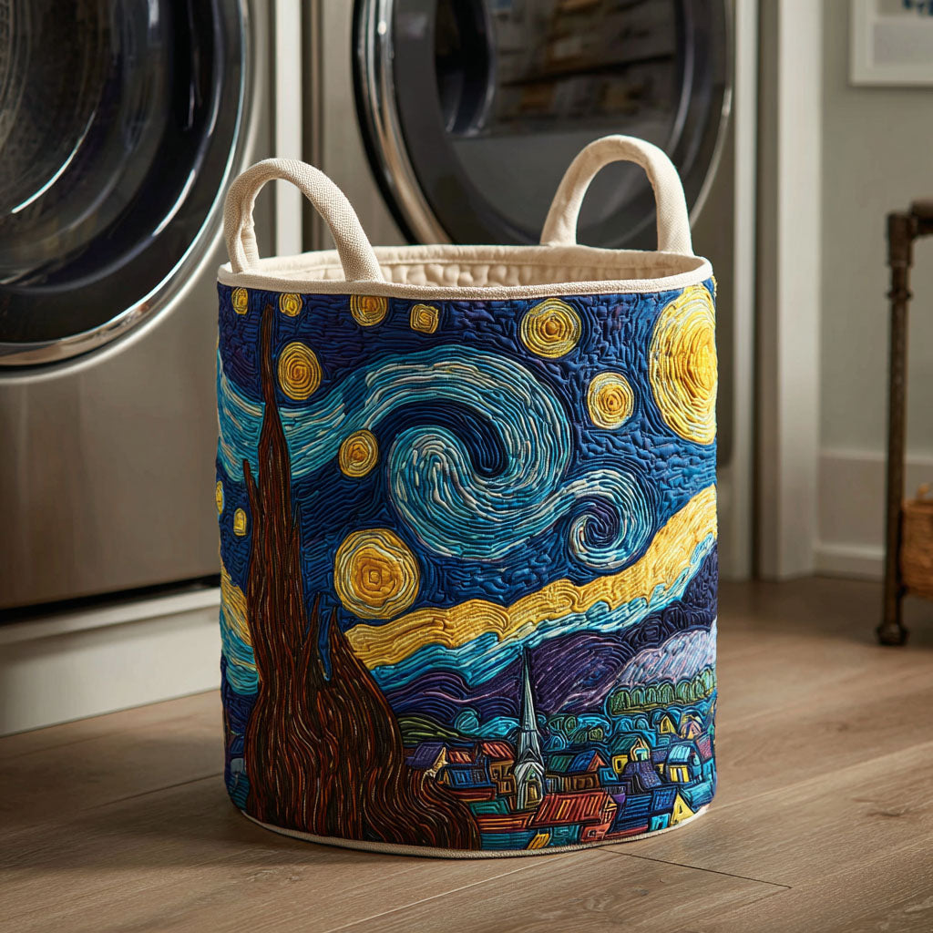 Gequilt Wasmand - Sterrenpatroon