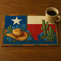 Sophie - Gewatteerde placemat Geest van de Texas