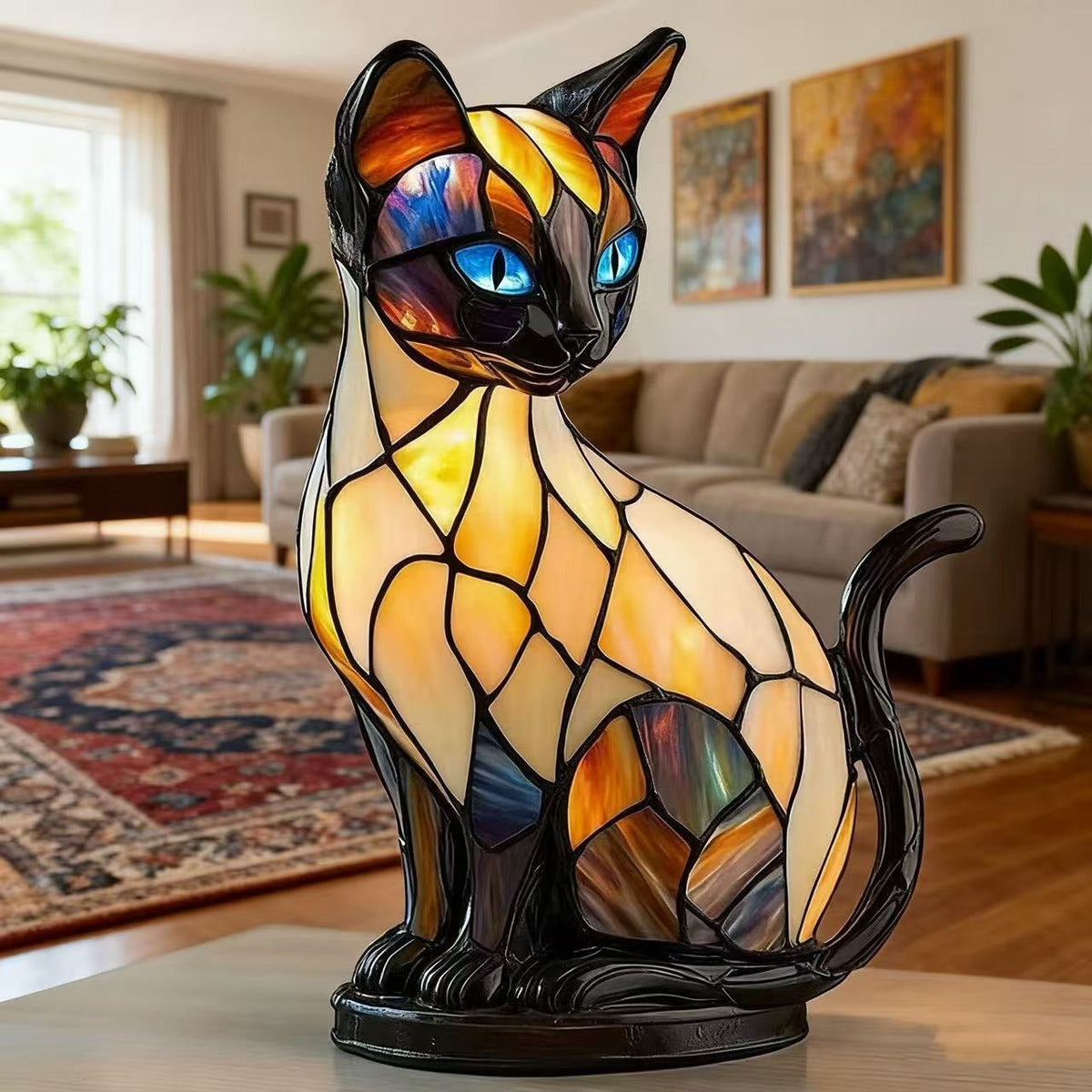 Luna – Ambachtelijke Lamp die het Hart Verlicht