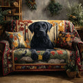 Merel - Gewatteerde bankhoes Labrador Retriever
