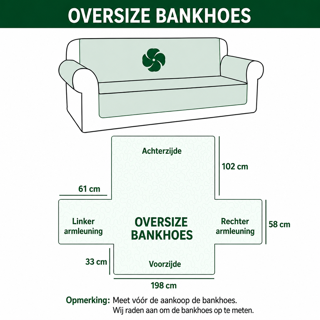 Annie - Gewatteerde bankhoes Motief Keltisch Antiek