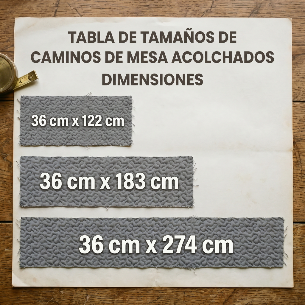 Camino de mesa acolchado - Alegría de Halloween — imagen 2