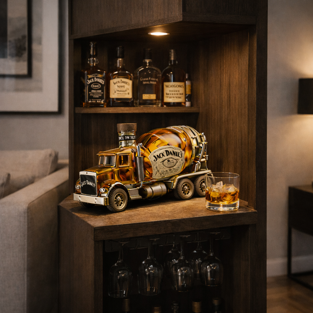 Botella de whisky Jack Daniel's - Edición Truck — imagen 3