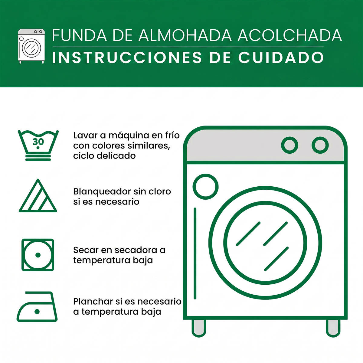 Funda de Almohada Acolchada Dachshund Delight — imagen 3