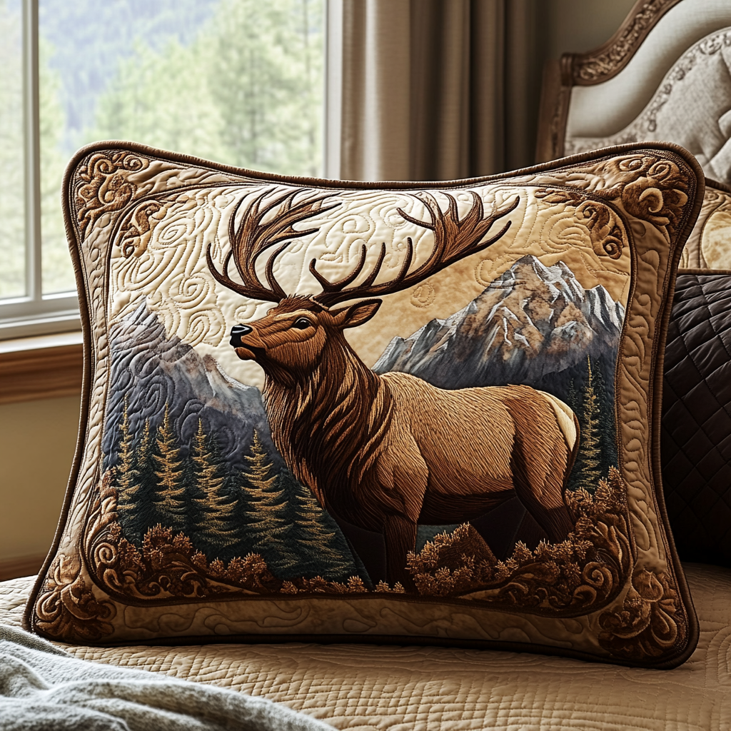 Funda de Almohada Acolchada Guardian del Bosque — imagen 1