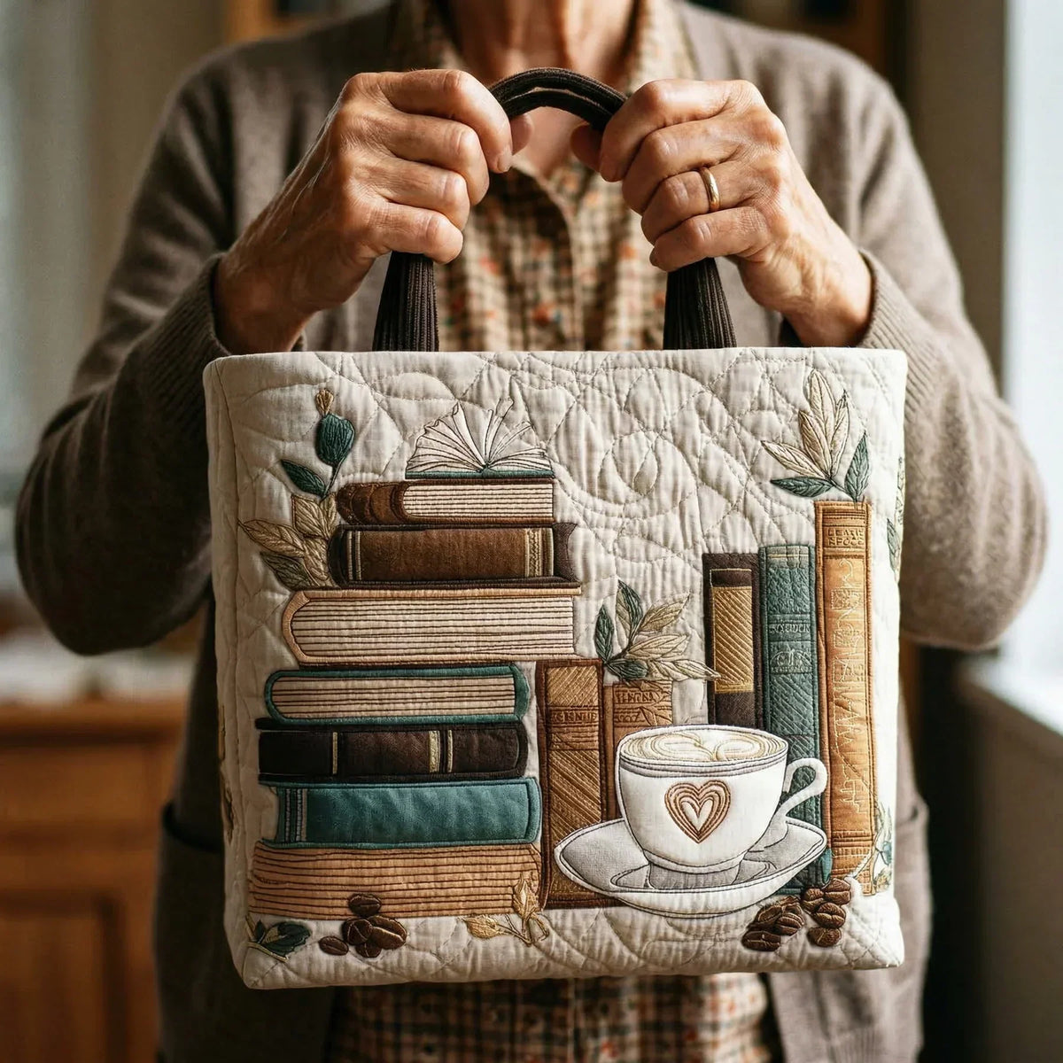 Handgemaakte Tas - Café Hoofdstuk