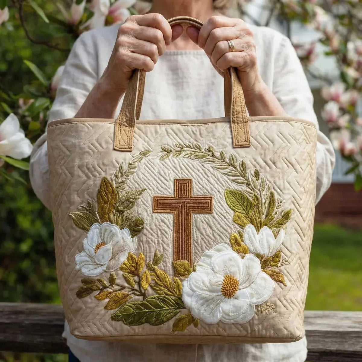 Handgemaakt Tas - Heilige Kruis