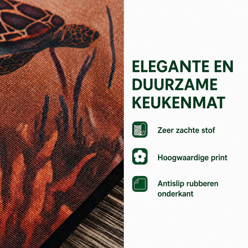 Yvonne - Keukenmat Bloemen Verfijnd
