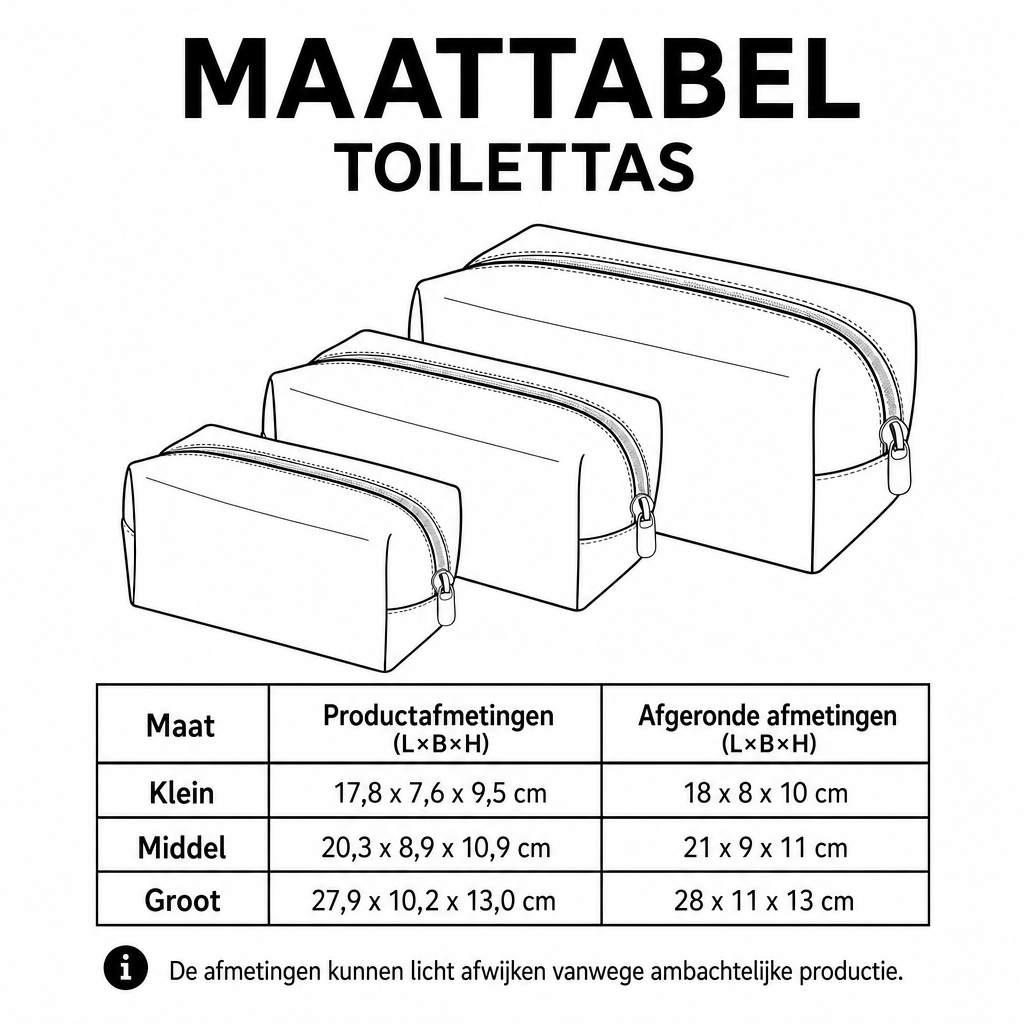 Bo - Gewatteerde toilettas Geborduurde Vlinders en Bloemen