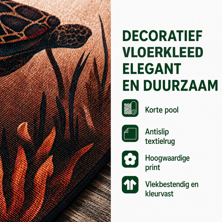 Marieke - Decoratief vloerkleed Kerstman Afgrond